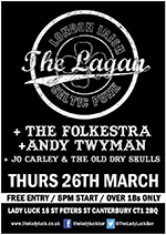 The Folkestra - The Lady Luck, Canterbury 26.3.15